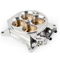 FAST Billet 4BBL Throttle Body Polished 4150 Style, 1375 CFM, With TPS & IAC