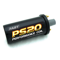 FAST PS20 Ignition Coil Round Canister Style, Black Finish