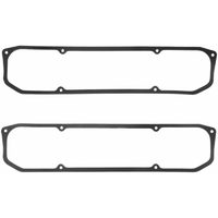 Fel-Pro Die Cut Rubber Valve Cover Gaskets SB Chrysler 273 360 V8 3/16" Thick FE1608