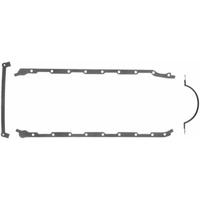Fel-Pro SB Chev V8 Rubber Oil Pan Gasket Thin Front Seal LH Dipstick FE1885