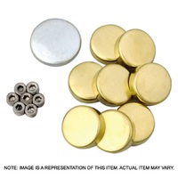 Sealed Power Freeze Welsh plugs Brass For Buick 400/455 Kit