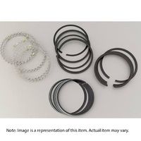 Speed Pro Piston Rings Plasma-moly 4.470 in. Bore 1/16 in. 1/16 in. 3/16 in. Thickness 8-Cylinder Set