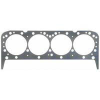 Fel-Pro Head Gasket Composition Type 4.080 in. Bore .039 in. Compressed Thickness For Chevrolet Small Block Each