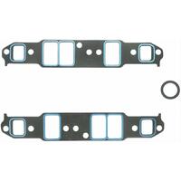 Fel-Pro Gaskets Manifold Intake Printoseal 2.21 in. x 1.34 in. Port .060 in. Thick For Chevrolet 3.8/4.3L V6 Set