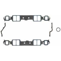 Fel-Pro Gaskets Manifold Intake Printoseal 2.09 in. x 1.28 in. Port .060 in. Thick For Chevrolet Small Block Set