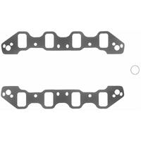 Fel-Pro Gaskets Intake Cut to Fit 2.20 in. x 1.35-1.83 in. Port .060 in. Thick For Ford 302 SVO/351 SVO/351C Set