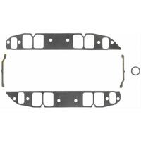 Fel-Pro Gaskets Manifold Intake Composite Rectangle 2.54 in. x 1.82 in. Port .120 in. Thick For Chevrolet 396-454 Set