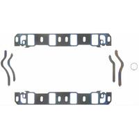 Fel-Pro Gaskets Intake Composite Printoseal 2.10 in. x 1.28 in. Port .060 in. Thick For Ford 260/289/302/351W Set