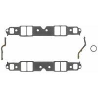 Fel-Pro Gaskets Manifold Intake Composite 2.28 in. x 1.38 in. Port .120 in. Thick For Chevrolet Small Block Set
