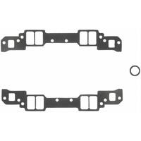 Fel-Pro Gaskets Manifold Intake 18 Degree 2.15 in. x 1.25 in. Port .045 in. Thick For Chevrolet Small Block Set