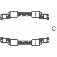 Fel-Pro Gaskets Manifold Intake 18 Degree 2.15 in. x 1.25 in. Port .090 in. Thick For Chevrolet Small Block Set