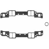 Fel-Pro Gaskets Manifold Intake 18 Degree 2.15 in. x 1.25 in. Port .120 in. Thick For Chevrolet Small Block Set