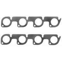 Fel-Pro Exhaust Gaskets Header Steel Core Laminate Round Port For Ford Small Block Cleveland SVO A-3 Heads Set