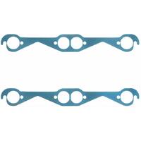 Fel-Pro Exhaust Gaskets Header Steel Core Laminate Round Port For Chevrolet Small Block Set