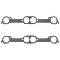 Fel-Pro Exhaust Gaskets Header Steel Core Laminate Round Port For Pontiac V8 Round Port Set