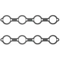 Fel-Pro Exhaust Header Gasket For Chevrolet V8 262-400 Round Splayed Valve GM Corp Set