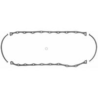Fel-Pro Oil Pan Gasket Multi-Piece Rubber-Coated Fiber For Ford 351C/351M Kit