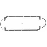 Fel-Pro Oil Pan Gasket Multi-Piece Rubber/Steel Core For Oldsmobile Rocket Block/Dart Iron Eagle/GM Aluminium Blocks Each