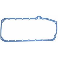 Fel-Pro Oil Pan Gasket 1-Piece Rubber/Steel Core For Chevrolet Small Block Thick Seal Each