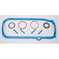 Fel-Pro Oil Pan Gasket 1-Piece Rubber/Steel Core For Chevrolet For GMC 5.0/5.7L Each