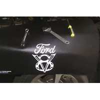 Fender Gripper Fender Cover for Ford V8 Logo Each