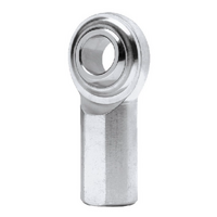FK Rod Ends Steel Female Rod End 3/8-24 L/H Thread x 3/8 I.D Ball