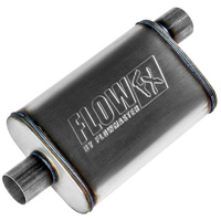 Flowmaster FlowFX Muffler 2-1/2" Offset Inlet/2-1/2" Center Outlet FLO71226