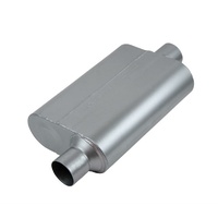 Flowmaster Super 44 Series Delta Flow Muffler 2-1/2" Offset Inlet/Center Outlet