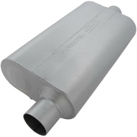 Flowmaster 50 Series Delta Flow Muffler 2.5" Offset Inlet/Center Outlet