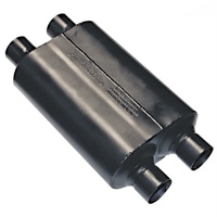 Flowmaster Super 40 Series Delta Flow Muffler 2-1/2" Dual Inlet/Dual Outlet