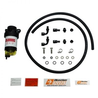 Direction Plus Universal Pre Filter 3/8" 200HP 30 Micron Kit Fuel Manager Separator