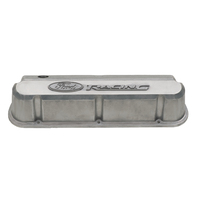 For Ford Motorsport Valve Covers Slant-Edge Tall Perimeter Bolt Mounting For Ford Racing Logo For Ford Small Block Windsor Pair