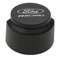 For Ford Motorsport Valve Cover Breathers For Ford Racing Licensed Breather Caps Round Push-in Black Crinkle Steel Top For Ford Racing Logo Top 1.250 