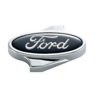 For Ford Motorsport Air Cleaner Wing Nut Chrome Blue Oval For Ford Logo Each