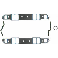 Fel-Pro Printoseal Intake Manifold Gasket Set SB Chev 262 307 350 400 V8 1.31" x 2.21" .060" FE1206