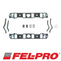 Fel-Pro Printoseal Intake Manifold Gasket Set SB for Ford 289 351 Windsor 1.20" x 2.00" FE1250