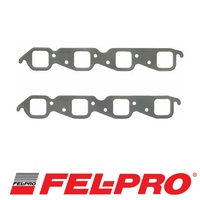 Fel-Pro Perforated Steel Exhaust Gasket Set BB Chev V8 Square Port 1.88" x 1.88" FE1410