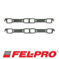 Fel-Pro Perforated Steel Exhaust Gasket Set BB Chrysler 361-440 V8 Wedge 1.84" x 1.33" FE1414