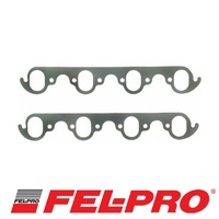 Fel-Pro Perforated Steel Exhaust Gaskets for Ford 429 460 V8 1.5" x 2.1" FE1419