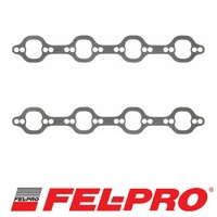 Felpro Perforated Steel Exhaust Gasket Set SB for Ford 289-351 Windsor V8 FE1487