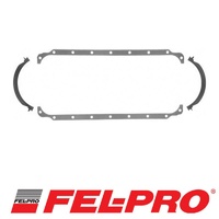 Fel-Pro Rubber Coated Fibre Oil Pan Gasket Set SB Chrysler 273-340 1970-1991 FE1806