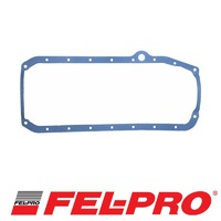 Fel-Pro SB Chev V8 Rubber Oil Pan Gasket Thin Front Seal LH Dipstick FE1885