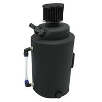 Autotecnica Race Style Catch Can With Mini Filter Black 2000ml FRCCBLK