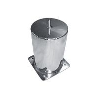 Autotecnica Fuel Reservoir Surge Tank Polished Aluminium 2 Litre FSC