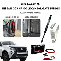 Grunt 4x4 Tailgate Strut + Seal Bundle - Nissan Navara D23 NP300 2021+