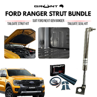 Grunt 4x4 Tailgate Strut + Seal Bundle - Ford Ranger Next-Gen 2022-2026