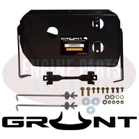 Grunt 4x4 dual battery tray system for Toyota Landcruiser 70 78 79 Series 2007-2012