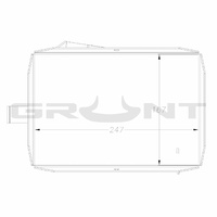 Grunt 4x4 Mazda BT50 2007-2011 PJ PK 2.5 3.0 dual battery tray (auto only)
