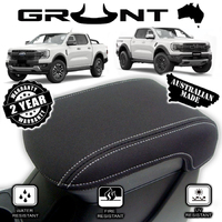 Grunt 4x4 neoprene centre console lid cover wetsuit for Ford Ranger Wildtrack Next Gen P703 - GCC-P703WT
