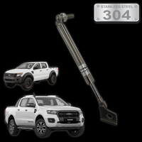 Grunt 4x4 Stainless Steel  tailgate strut assist system EZI-DOWN for Ford Ranger PX 2012-2020 PX2 PX3